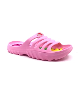 Sonimix Pembe Günlük Plaj Havuz Kız Çocuk Terliği  (Pembe Yengeç Desenli)