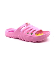 Sonimix Pembe Günlük Plaj Havuz Kız Çocuk Terliği  (Pembe Yengeç Desenli)