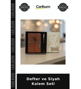 Defter ve Siyah Kalem Seti Özel Set Okul Hediyesi