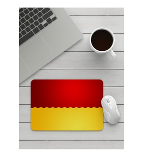 Sarı Kırmızı Mousepad