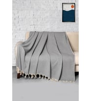 CONCEPT Trendy Koltuk Örtüsü Gri 170 x 300