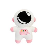 Peluş Oyuncak Robot Adam Uyku ve Oyun Arkadaşı (Pembe-Pembe)