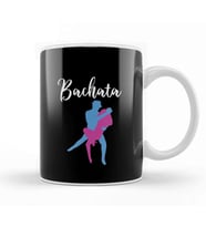 Bachata Dance Salsa Cumbia Merengue Music Latin Dancer Pink Blue Reggeaton Kupa Bardak Porselen