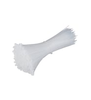 PLASTİK ÇIRT KELEPÇE 100 PARÇA BEYAZ 2.5X100MM (5343)