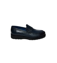 Bestello Bağcıksız Eva Taban Loafer 331-66244 Erkek Ayakkabı (Lacivert)