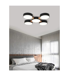Minimalist Modern Led 5’li Avize-3