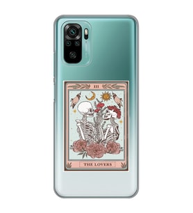 Xiaomi Redmi Note 10 / Note 10S Uyumlu The Lovers Tasarımlı Şeffaf Telefon Kılıfı