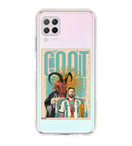 Huawei P40 Lite Uyumlu Lionel Messi Desenli Şeffaf Telefon Kılıfı