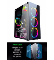 CacheX Venüs V2 İ5 10400F,16GB,500GB M.2 NVME,4GB RX 6400,Oyuncu Bilgisayarı