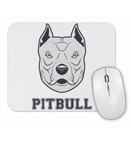 Pug Köpek Pit Bull Face Pitbull Aşıklar Mouse Pad.jpg
