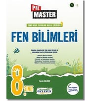 Okyanus 8. Sınıf Pre Master Fen Bilimleri Soru Bankası