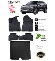 Hyundai Tucson 2016 Araca Özel 3D Paspas Ve 3D Bagaj Havuzu