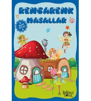 Çocuklar için Hayal ve Odak Geliştirici Rengarenk Masallar Mavi