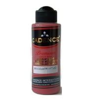Cadence Premium Akrilik Boya 120 ml. 9510 Country Kırmızı 