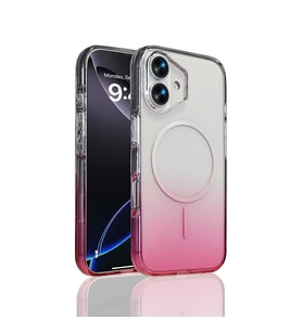 Apple iPhone 16 Uyumlu Kılıf M-Safe Şarj Özellikli Zore Septik Silikon Kapak (Pembe)