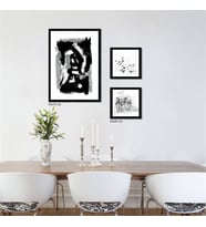 Çerçeveli Doku Efektli Tablo Seti 85x85 cm