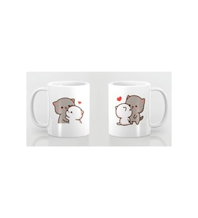 Mochi Cat Motto Sevgili Aşk Kupa
