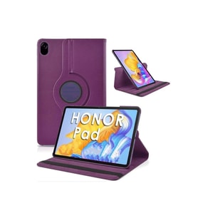 Huawei Honor Pad X8 Pro 11.5' Uyumlu Zore Dönebilen Standlı Kılıf (Mor)