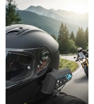Telsiz Bluetooth Kask Kulaklık Handsfree Mikrofonlu