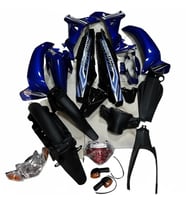 Yamaha Crypton C8 Kaporta Seti Mavi 20 Parça Far Stop Dahil (2010-2014)