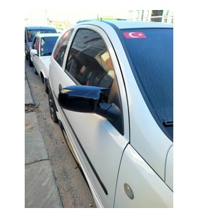 Opel Corsa C Batman Yarasa Ayna Kapağı Piano Black 2000 2001 2002 2003 2004 2005 2006