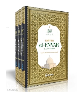 Şafii Fıkhı - El Envar Li Amail Ebrar - 3 Cilt Takım Beka Yayınları Yusuf B. İbrahim El Erdebili Eş Şafii
