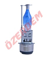 UNİVERSAL 12V 35*35 BOSCH TİPİ AMPÜL MAVİ NO 3 DIŞ TELLİ