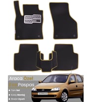 OPEL CORSA C (2000-2006) Uyumlu EVA Paspas Tam Set–Araca Özel,Kolay Montaj,Oto Paspas