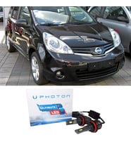 Nissan Note Led Xenon Uzun + Kısa Far Ampulü H4 Ultimate Yeni Seri Beyaz 2006-2012