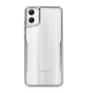 Samsung Galaxy A05 Kılıf Boyi Silikon Kapak - Gümüş