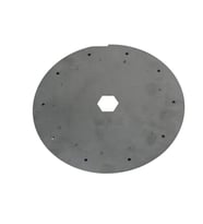 Havalı Mibzer Çitlemelik Ayçiçeği Ekim Diski Krom 304 Kalite-4x10 ( BEYAZ-SOHO GRİ)