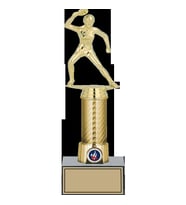 ODAK KUPA - Figürlü Kupalar - Masa Tenisi Kadın Figürlü Kupalar FG-008 C - 28 cm