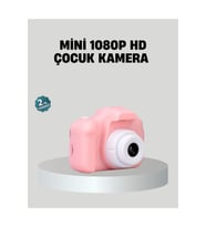 Mini Dijital Çocuk Kamerası 8MP HD Ekranlı 1080P Video ve Şarjlı -