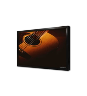 Gitar Çerçeveli Mdf Tablo