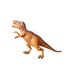 Küçük Dinozor Avcıları İçin Heyecan Dolu Bir Macera! Sesli Işıklı Velociraptor! 27cm. (Kahverengi)