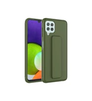 Samsung Galaxy A22 4G Uyumlu Kılıf Zore Qstand Kapak