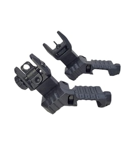 DLG Tactical Polimer Yüksek Açılı Katlanır Gez Arpacık Seti (Offset)