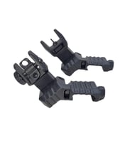 DLG Tactical Polimer Yüksek Açılı Katlanır Gez Arpacık Seti (Offset)