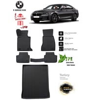 Bmw 5 Serisi G30 2021 Araca Özel 3D Paspas Ve 3D Bagaj Havuzu
