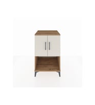Kronos Komodin 2 Raflı 2 Kapaklı 60x59x96 Çam-Aytaşı