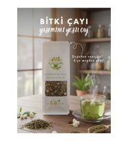 Yaseminli Yeşil Çay 250gr(Doğal Kurutulmuş, Katkısız)