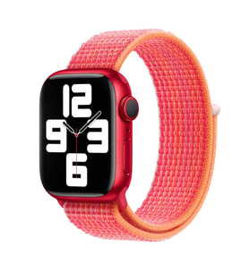 Apple Watch 42mm Uyumlu Kordon Hasır Örgü Cırt Cırtlı Terletmeyen Zore KRD-03 Kumaş Kayış