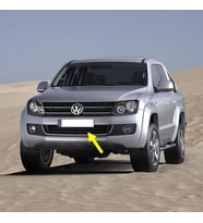 VW Amarok 2013-2016 Ön Tampon Orta Izgara Krom Çıtalı 2HH853677