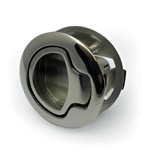 GÖMME KULP KROM ÇAP 62mm TEKNE VE KARAVAN İÇİN 