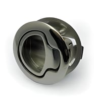 GÖMME KULP KROM ÇAP 62mm TEKNE VE KARAVAN İÇİN 