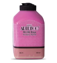 Artdeco 500Ml Şeker Pembe Akrilik Boya 3678
