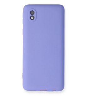 Durukar® Samsung Galaxy A01 Core Kılıf First Silikon - Lila