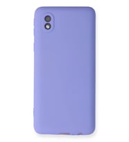 Durukar® Samsung Galaxy A01 Core Kılıf First Silikon - Lila