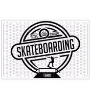 SK8 Team Branca Masculina E Feminina Puzzle 240 Parça Yapboz