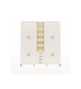 Hyperion Dolap 17 Raflı 4 Çekmeceli 8 Kapaklı 220x44x243 Aytaşı-Aytaşı/Aytaşı